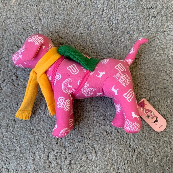 PINK Victoria's Secret Accessories - Victoria’s Secret PINK university Dog NWT RARE